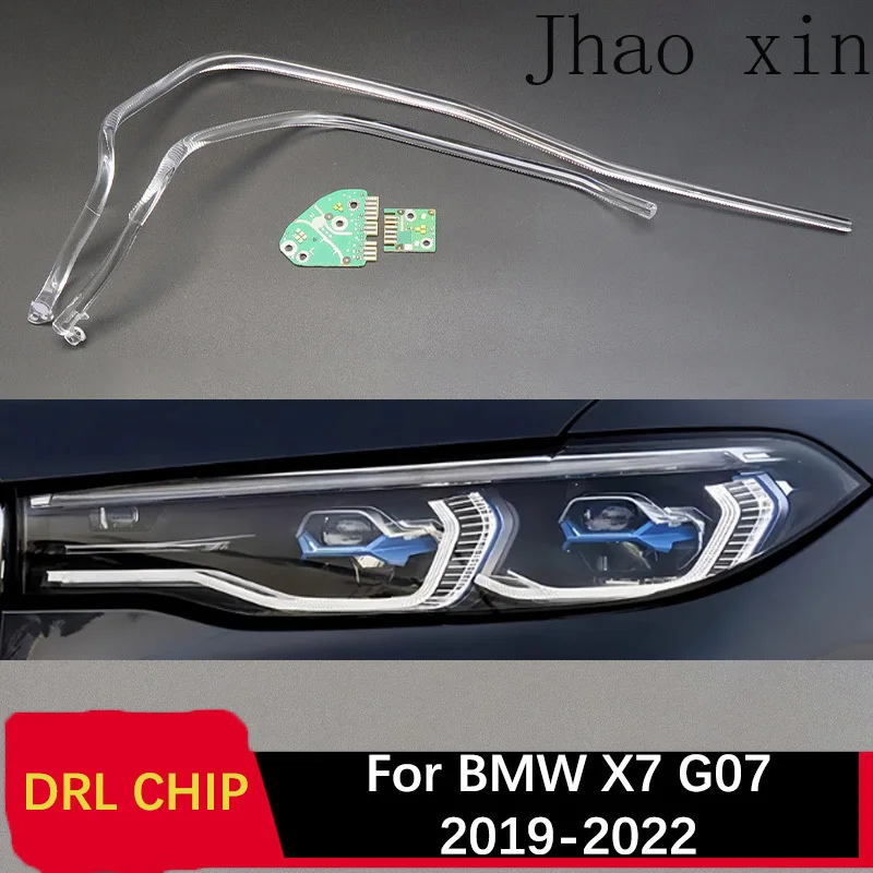 

Lamp Tube Car Headlight DRL CHIP Tube White Light Ballast Module for BMW X7 G07 2019-2022 Angel Eye Circuit Board Automotive DRL