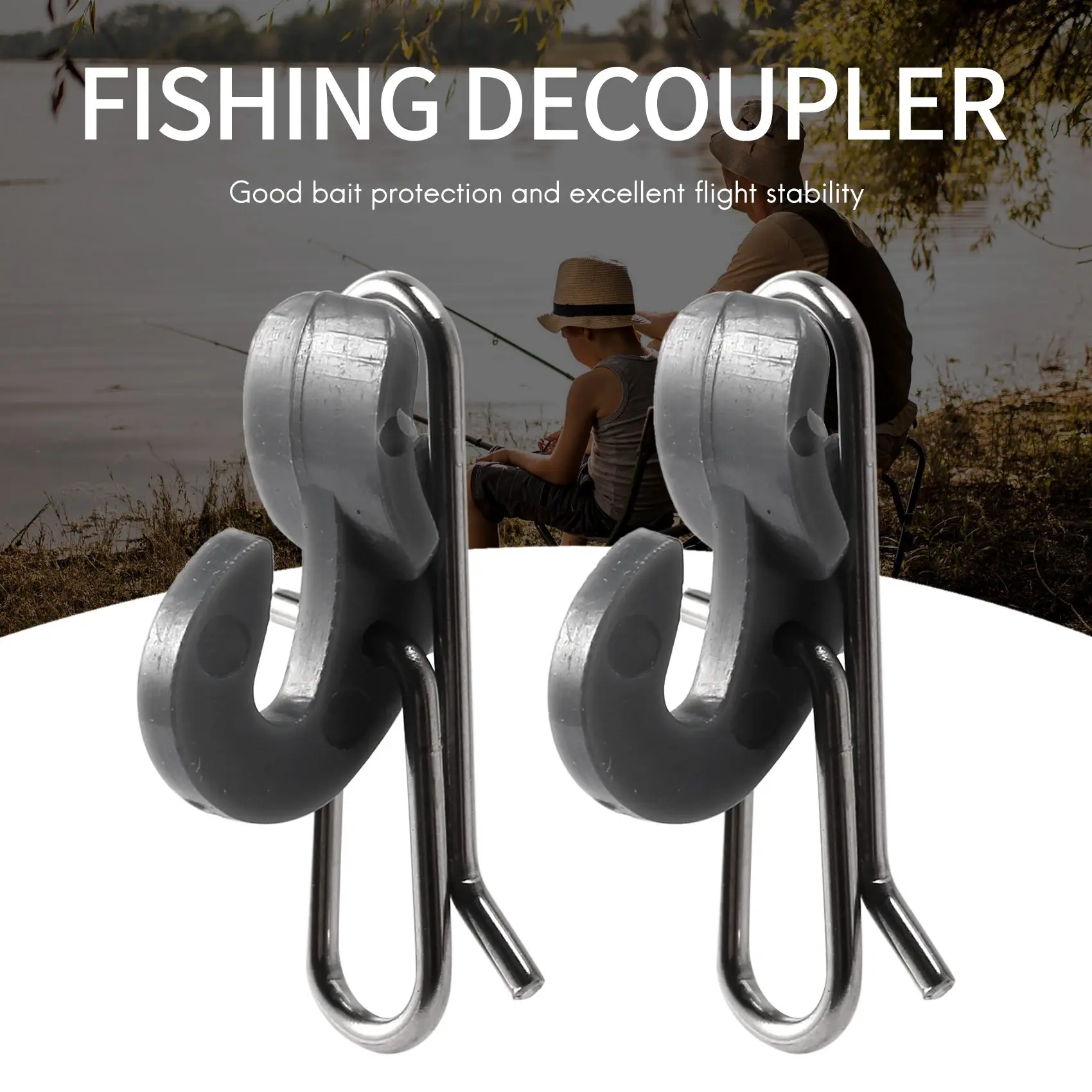 Sea Fishing Tackle Impact Clips Splash Down Solo Sea Fishing Bait Clip/Clips 10Pcs