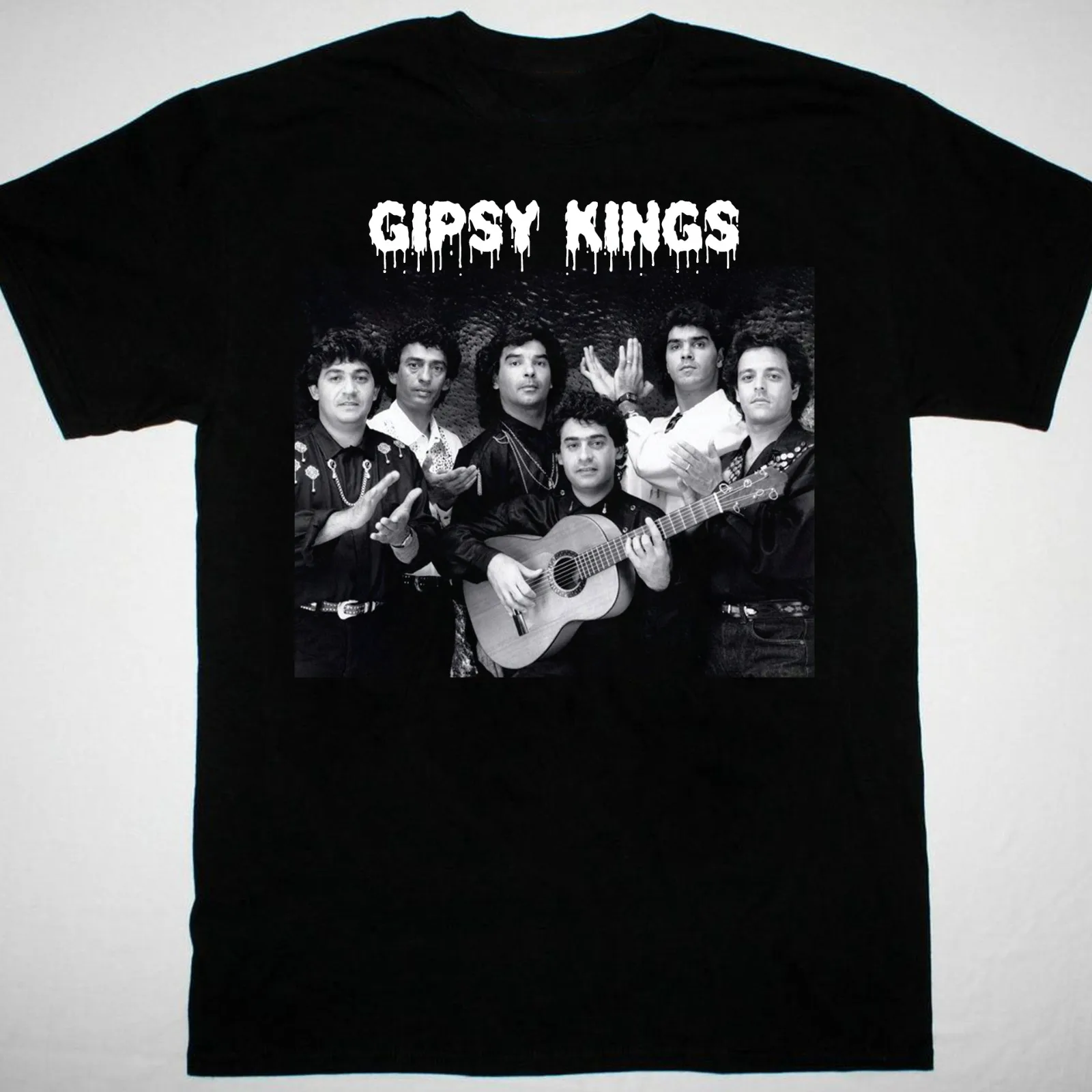 NEW Gipsy Kings band T-shirt black Short sleeve All Sizes S to 5Xl 2F265