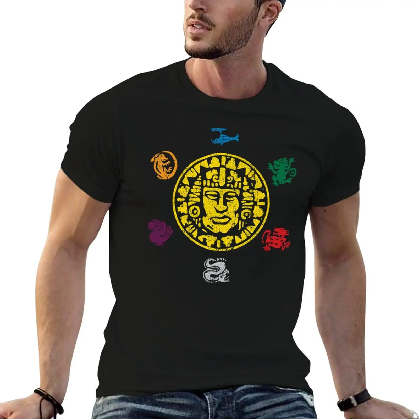 

Legends of the Hidden Temple T-Shirt t shirts for man pack cotton funny t shirts dark humor T-Shirt