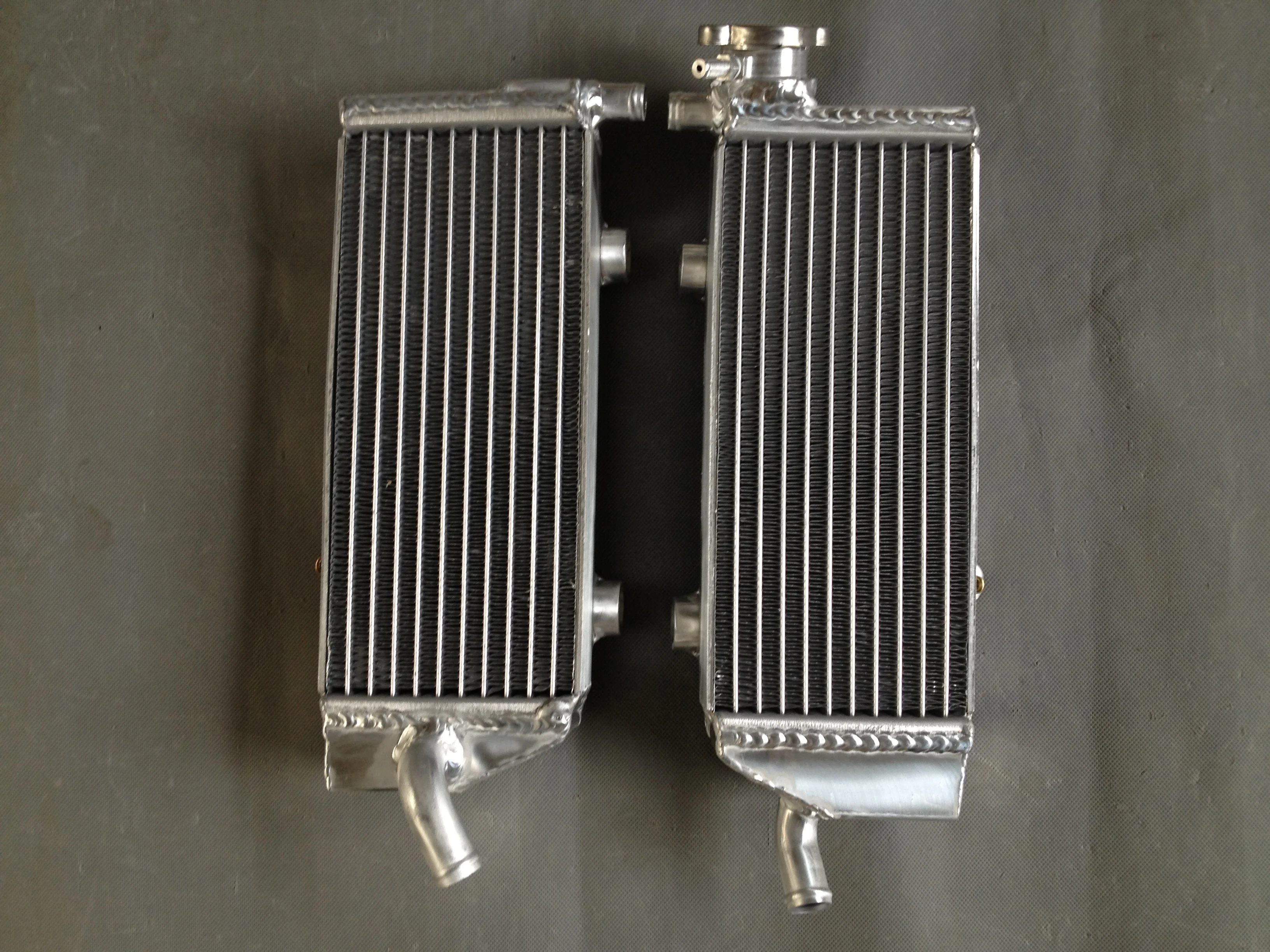 

For 2007-2012 KTM 250/450/505 SX-F/SXF Aluminum Radiator Cooler Cooling Coolant 2007 2008 2009 2010 2011 2012