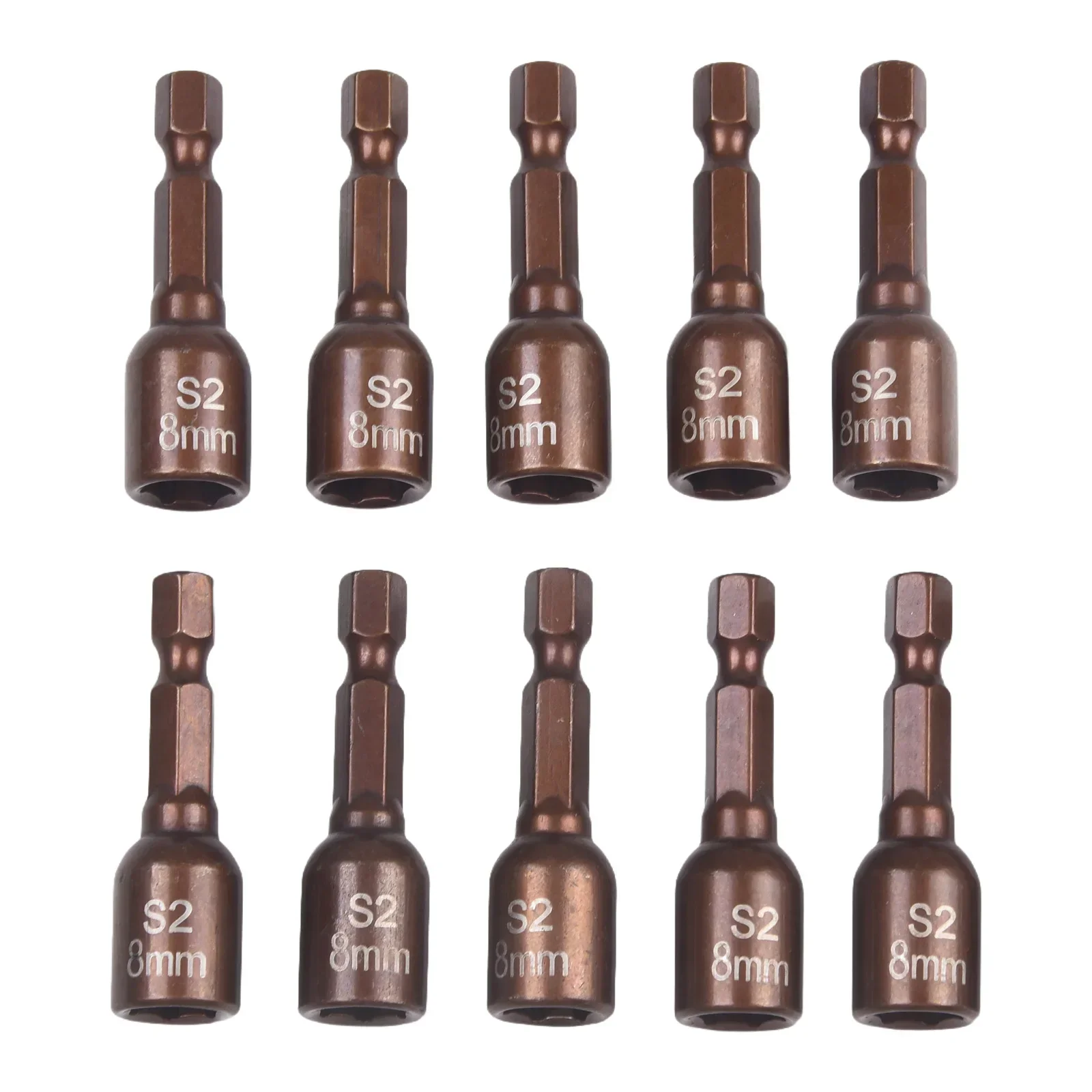 

8mm Nut Driver Hex Shank Driver Easy Handling Electric Screwdrivers High-quality Materials Magnetic Drill Use Hand Tool Use