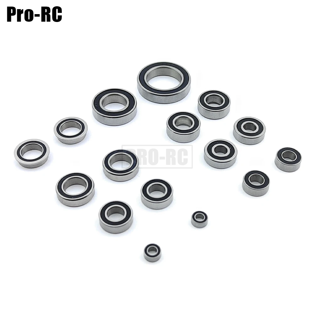 16Pcs Sealed Bearings Kit for Losi 1/4 Promoto-MX Promoto MX Motorcycle RTR Rc Car Parts