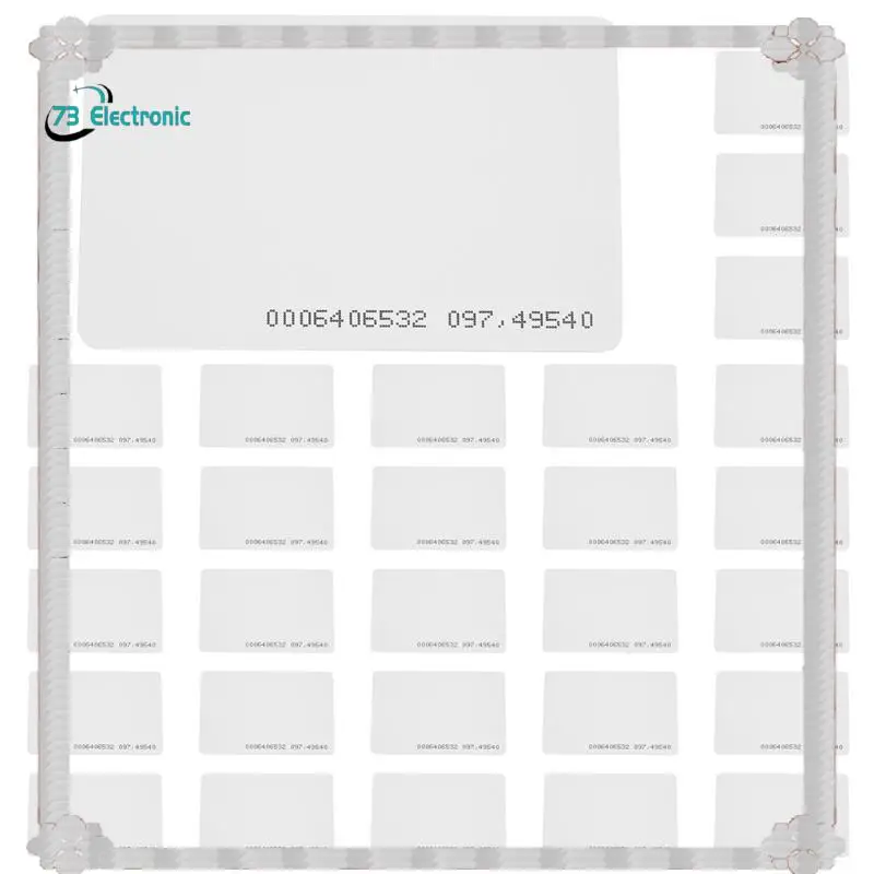

24-Hour Delivery 1000Pcs Access Control Card RFID Card 125Khz EM4100 TK4100 Smart Proximity Card RFID Tag Key For Access Control