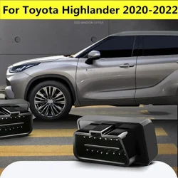 For Toyota Highlander 2020-2022 Car OBDII Auto Power Window Closer Open Controller Automatic Window Lifter Device OBD