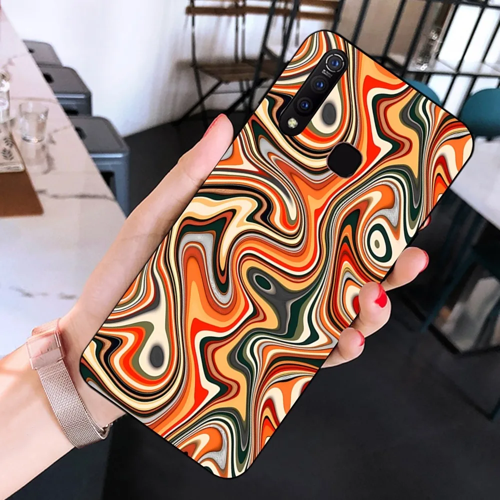 Abstract Swirl Pattern iphone case For Huawei Mate 10 20 30 40 50 lite pro Nova 3 3i 5 6 SE 7 pro 7SE