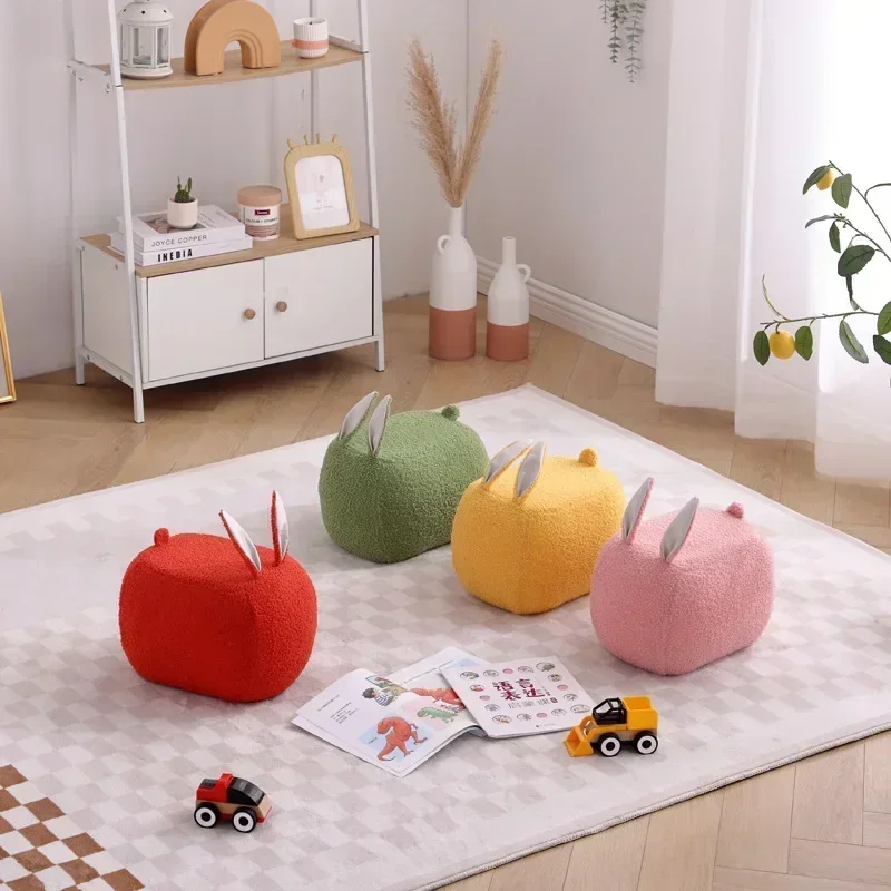 

Modelling Cartoon Doorway Shoes Stool Living Room Children Cute Small Sofa Stool Home Furniture Animal Small Stool Small