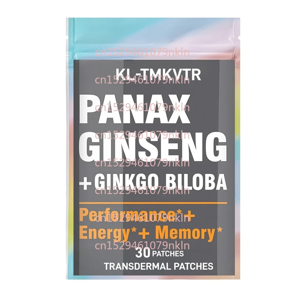 30-remendos-coreanos-vermelhos-panax-ginseng-transdermico-com-ginkgo-biloba-suporte-energia-e-foco-para-homens-e-mulheres