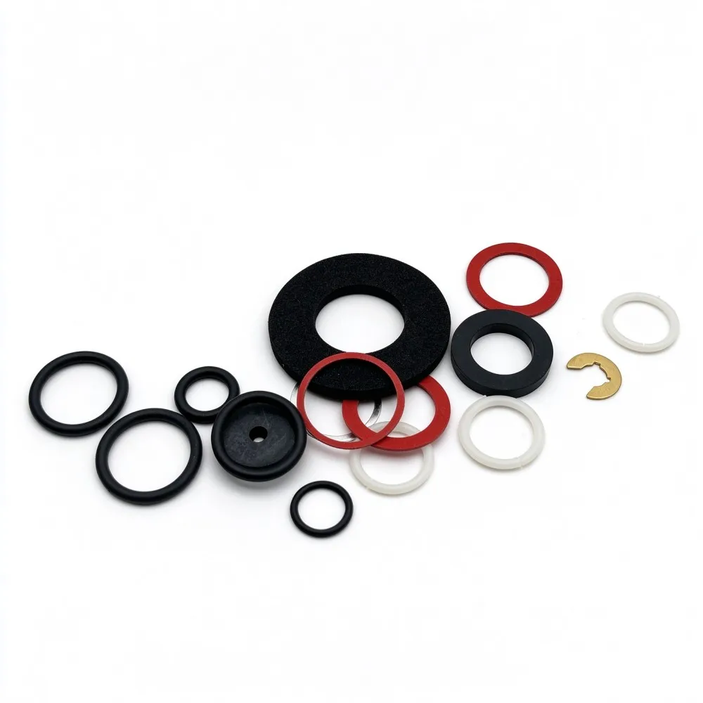 Multi Size Tap Reseater Washers 125Pcs Assortment Kit Leak-Proof Seal Gasket Rubber Washer for Faucet Plumbing Maintenance