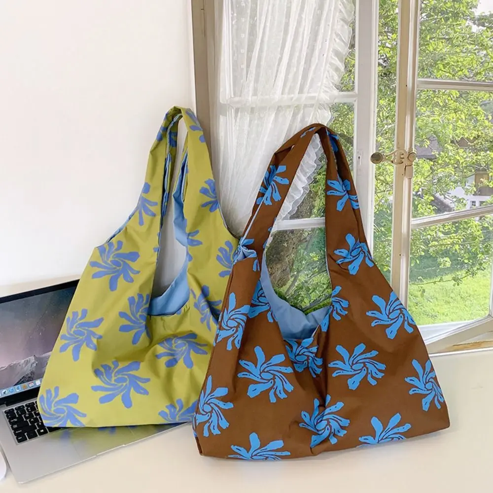 

Casual Cloth Orchid Vest Bag Flower Retro Canvas Shoulder Bag Korean Style Handbag Lazy Style Messenger Bag Outdoor