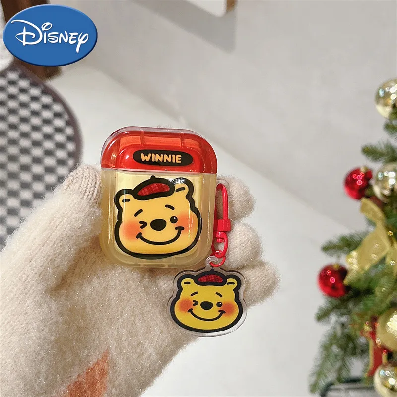 Disney Winnie the Pooh Cute Cookie Ann Earphones Case for AirPods 1 Pro 2 3rd Pro2 Bluetooth Headphone Anti-fall Protective Case