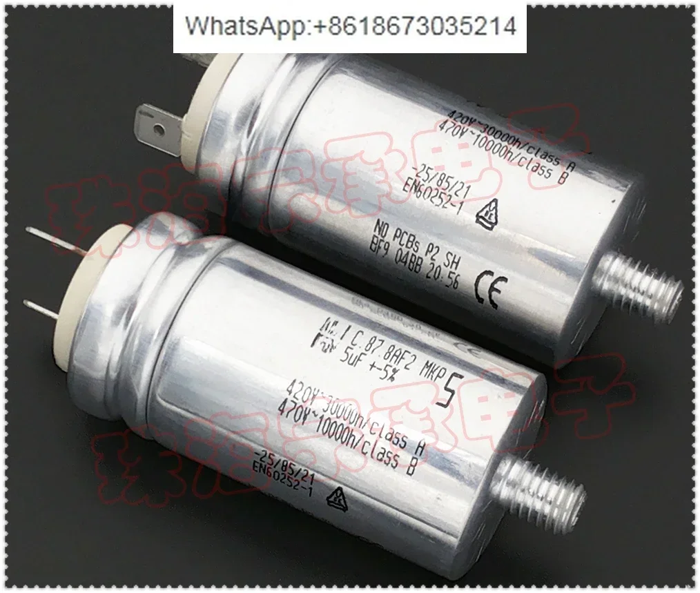 C.87.8AF2 MKP 5uF 420-470VAC Motor Start Capacitor