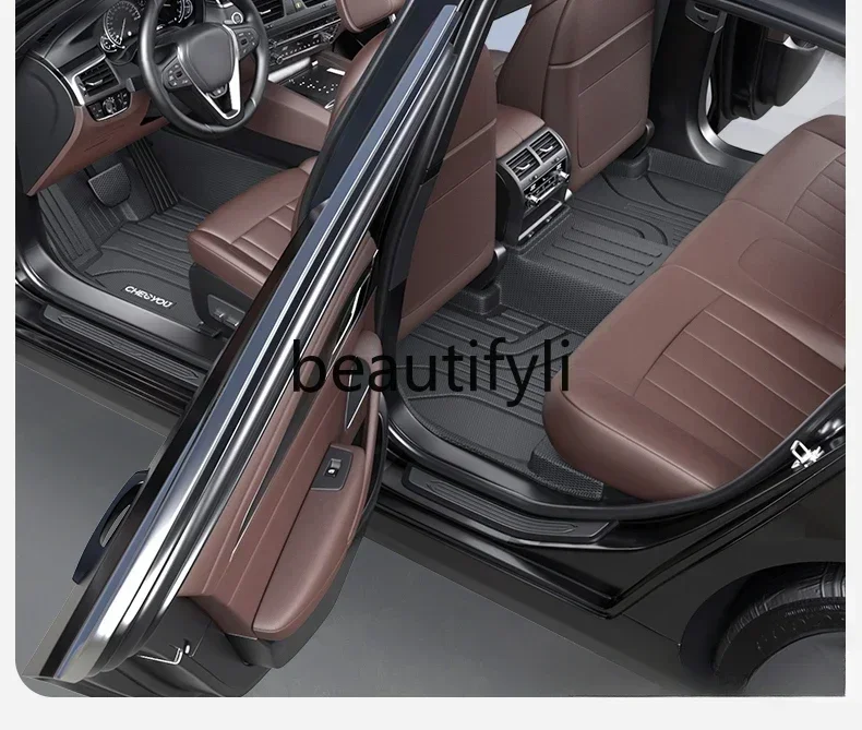 LT6351 مخصص لـ Mondeo Winning TPE السائق الرئيسي أرضية السيارة حصيرة السائق الرئيسي مقعد السائق قطعة واحدة