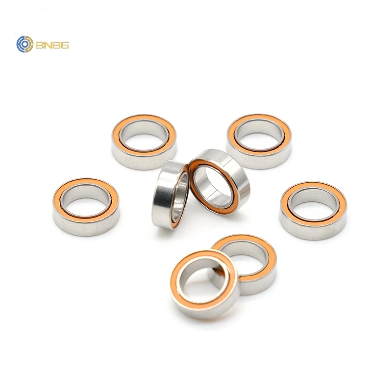 1Pcs 8X12X3.5  SMR128 2RS Ceramic Bearing Hybrid Ceramic Bearing Without Grease Fast Turning