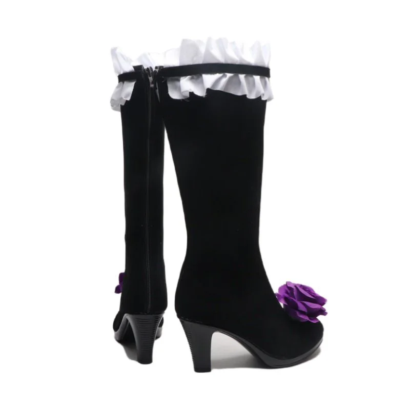 Scarpe cosplay anime Stivali Suigintou Mercury Lampe Stivali cosplay personalizzati