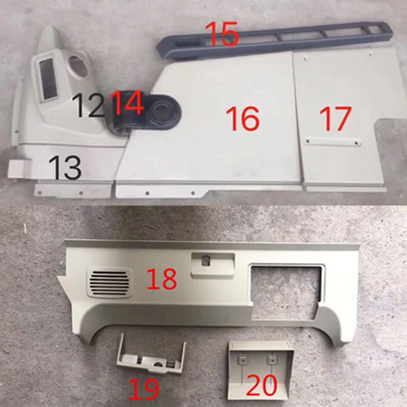 Excavator accessories For CAT312/320/330/345C cab trim panel right arm trim panel control cover