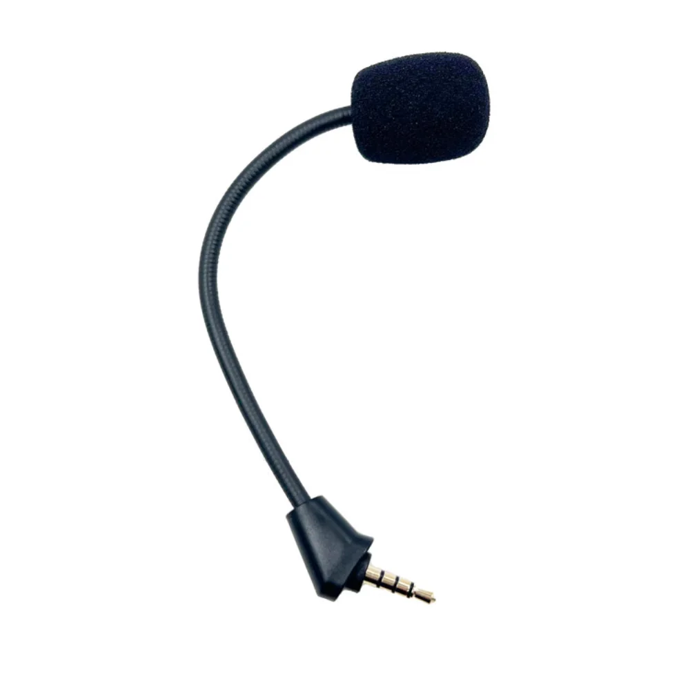 Replacement Game Mic 3.5mm Microphone for Kingston HyperX Cloud 2 II Wireless HHSC2X-BA-RD/G Gaming Headsets Headphones