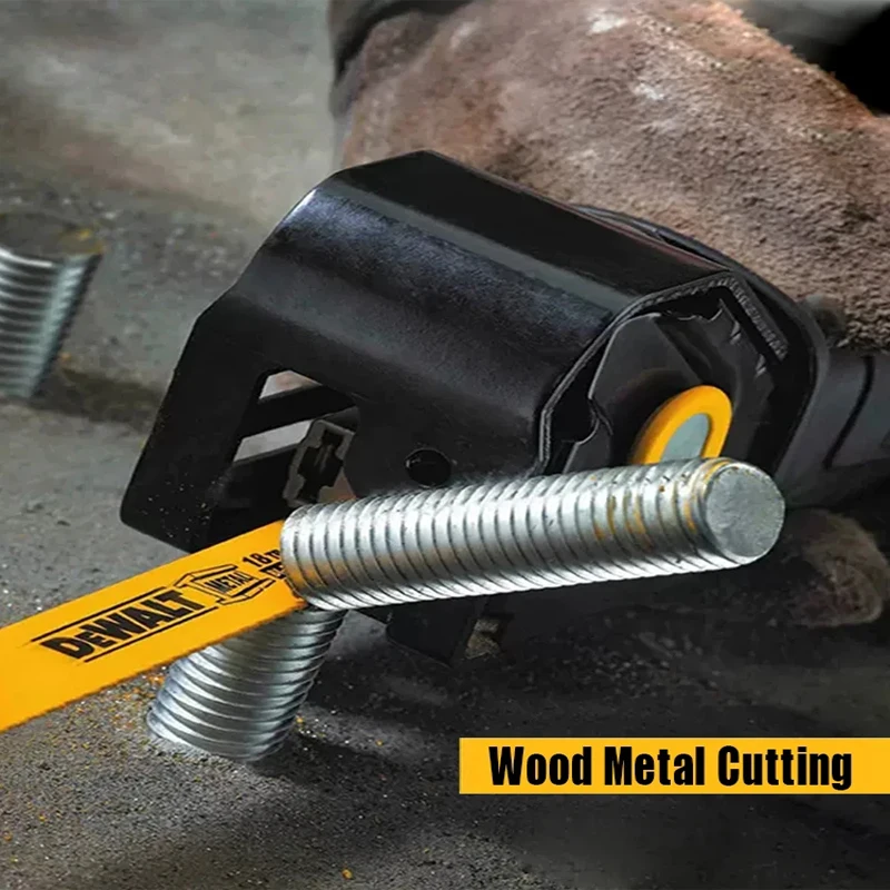 DEWALT DW4809 Reciprocating Saw Blade Durability In Set Saw Blades Thick Metal Cast Iron Alloy Wood Power Tool Accessories
