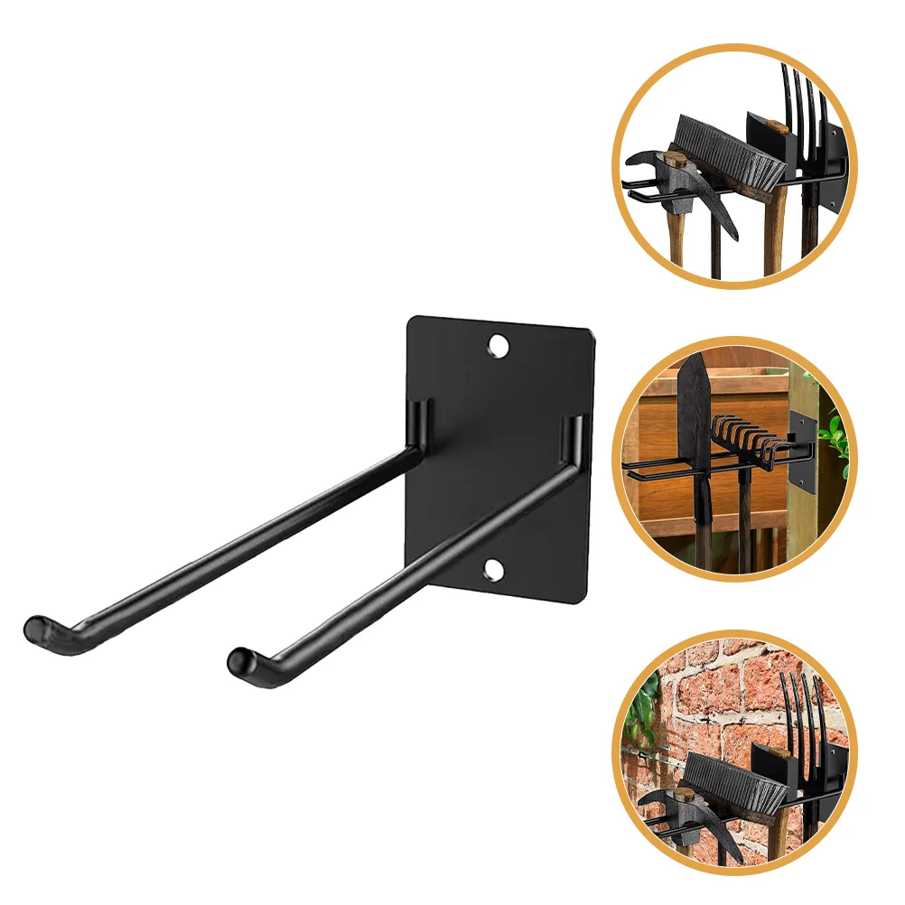 Garden Tool Storage Rack Sundries Hanger Cleaning Supplies Organizer Wall Hanging Hooks Broom Gripper Mop Hose