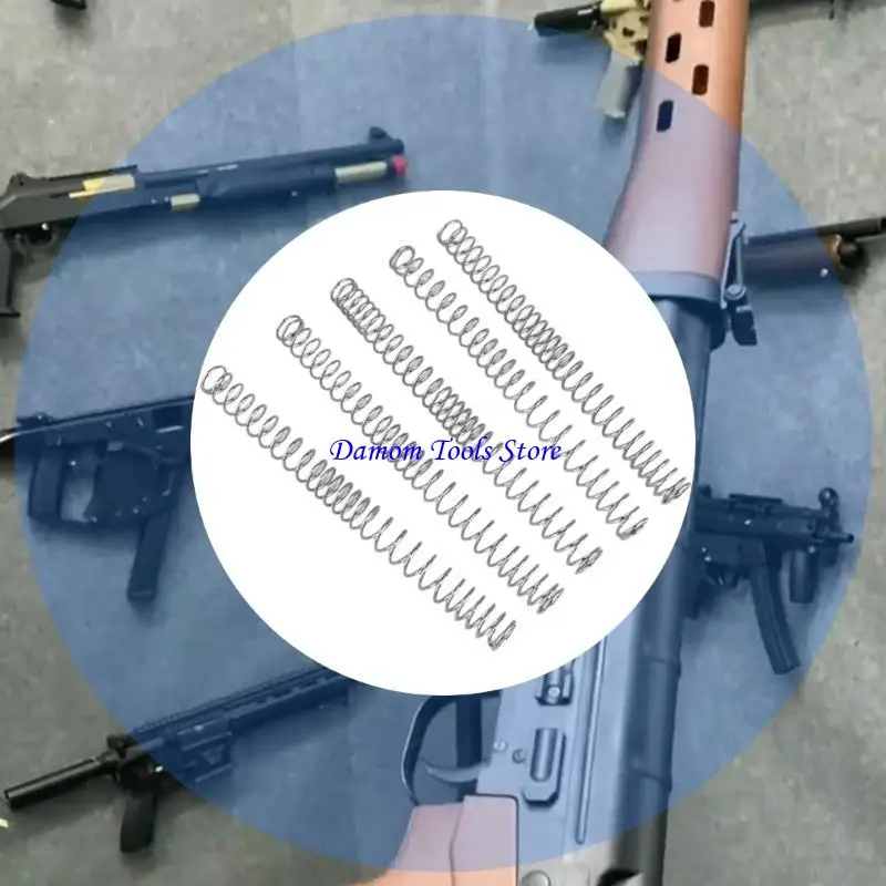 57BE Steel Wire Compression Springs High Elasticity Spring For 8 9th Generation Toy Handguns Enhances Power Output