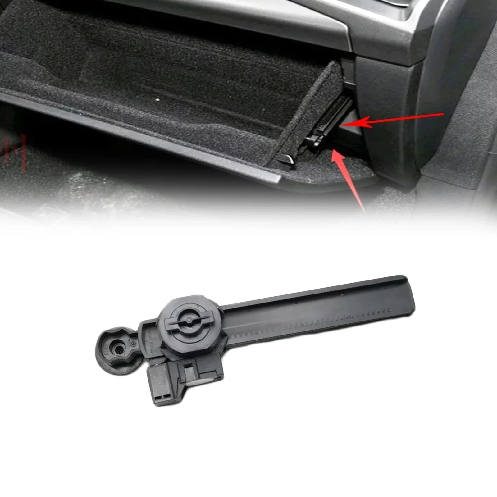 

1pcs Glove Storage Box Support-Damper Damping Stop Lever For Ford For Edge 2015-2021 Parts Accessories