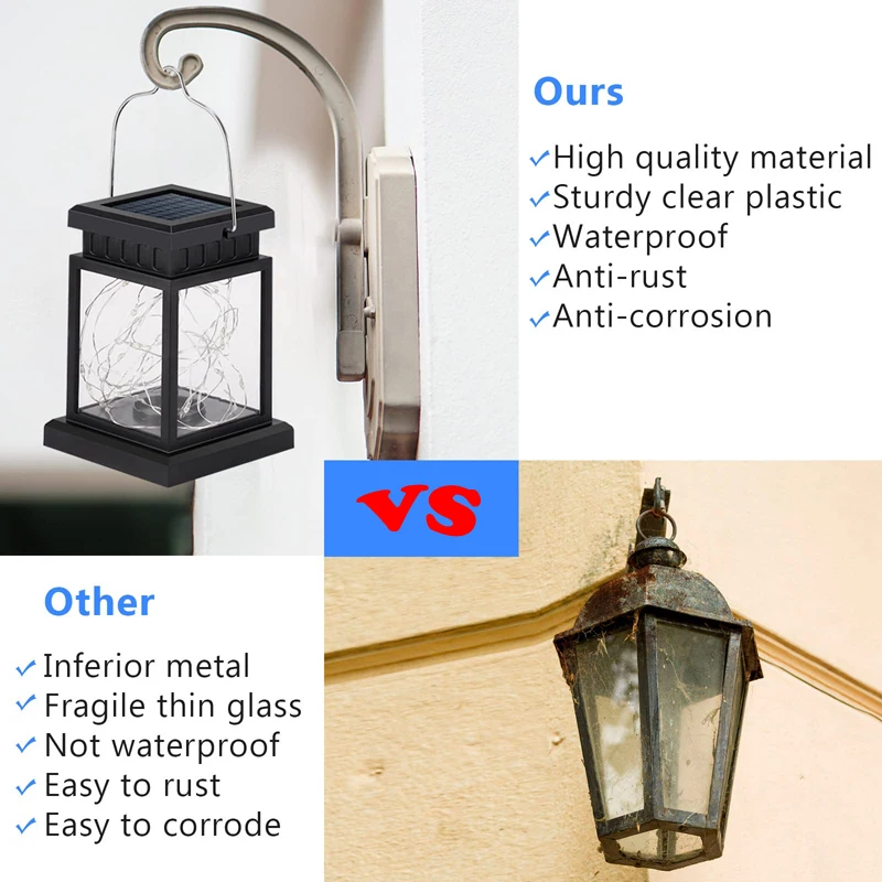 Solar Outdoor Retro Palace Lantern Floor Lights Lawn Landscape Hanging Atmosphere Candle Lighting Lamp Floor Yard Garden Decor image 4