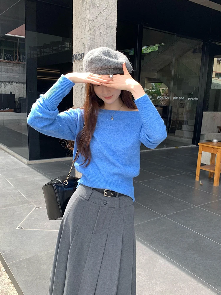 

Sweaters Jumpers Pullovers Womens Fall 2025 Fashion Woman Alpaca Zebra Pattern Longline Christmas Holiday Winter Festival Cozy