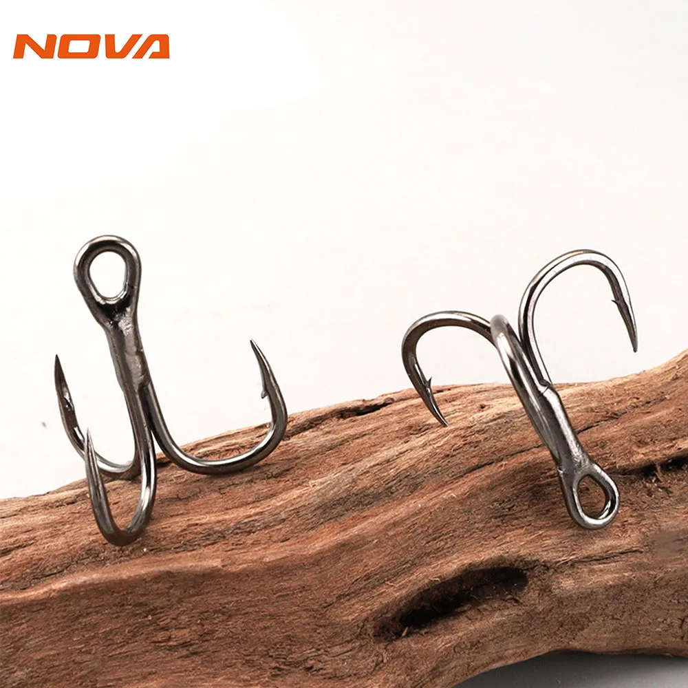 

6X Sharp Triple Anchor HooksPowerful Hooks with Sharp Sharp PointsCorrosion ResistantBarbedSea FishingFreshwater Triple Hooks