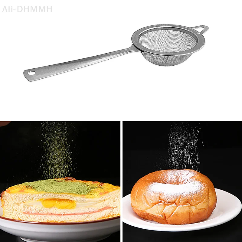 

Stainless Steel Flour Powder Filter Spoon Baker's Dusting Wand For Sugar Flour Spices Flour Sugar Powder Spoon Kitchen Tools