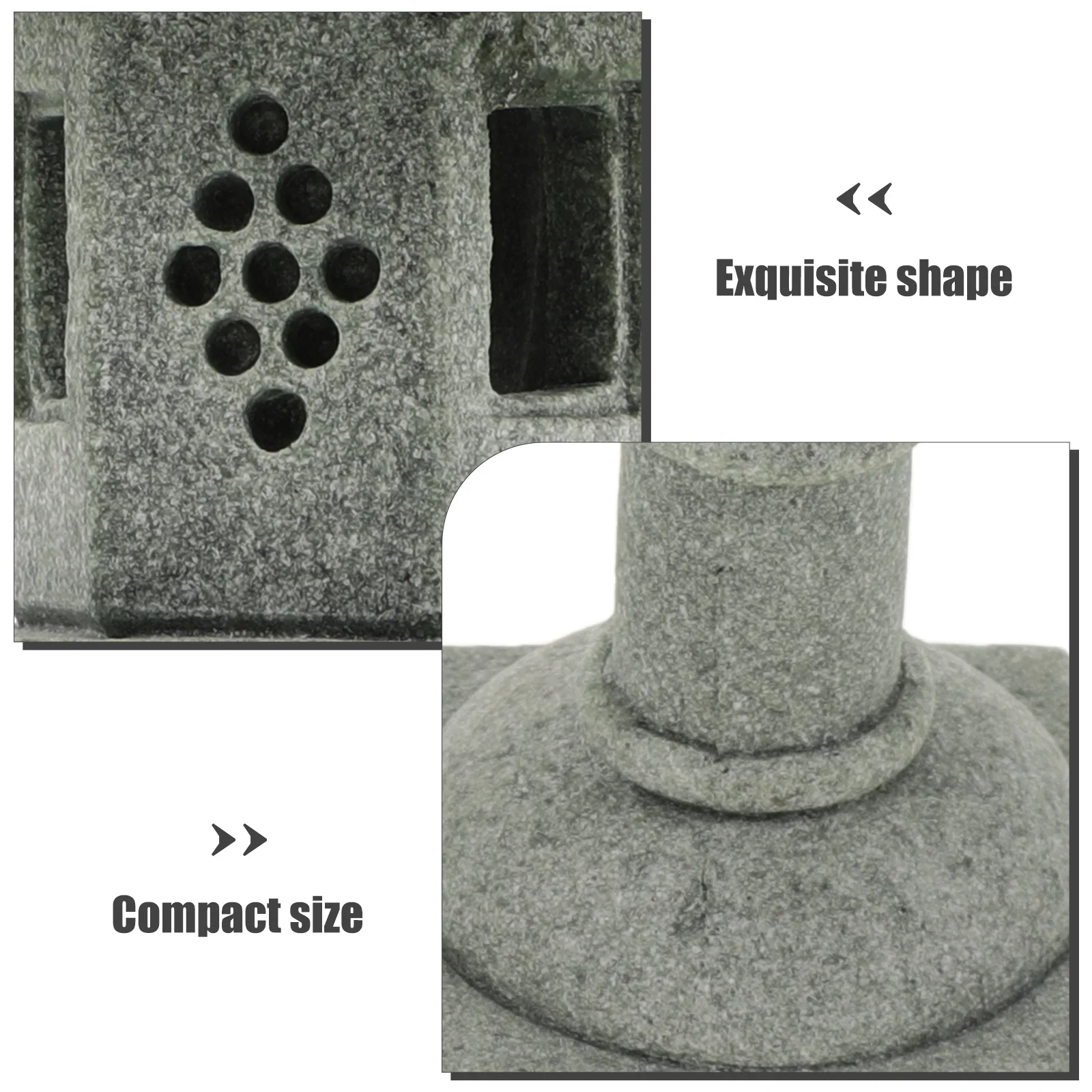 

Pagoda Lantern Miniature Garden Decoration Realistic Landscape Bonsai Adorn Micro Landscape Pavilion Ornament Pagoda Lantern