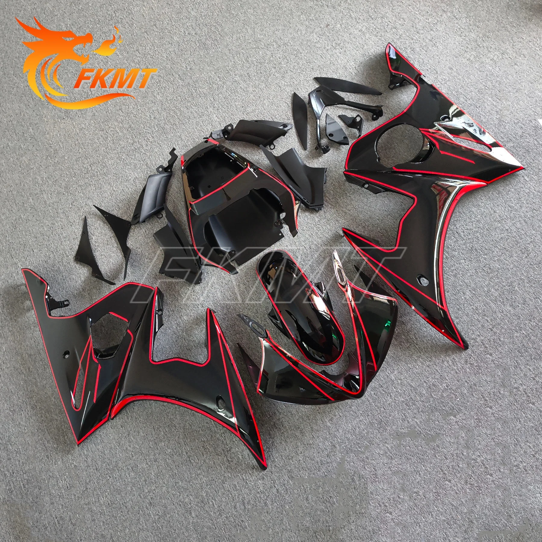 

The ABS Body parts for YAMAHA R6 fairings sets 03 04 05 YZF R6 2003 2004 2005 custom fairing kits