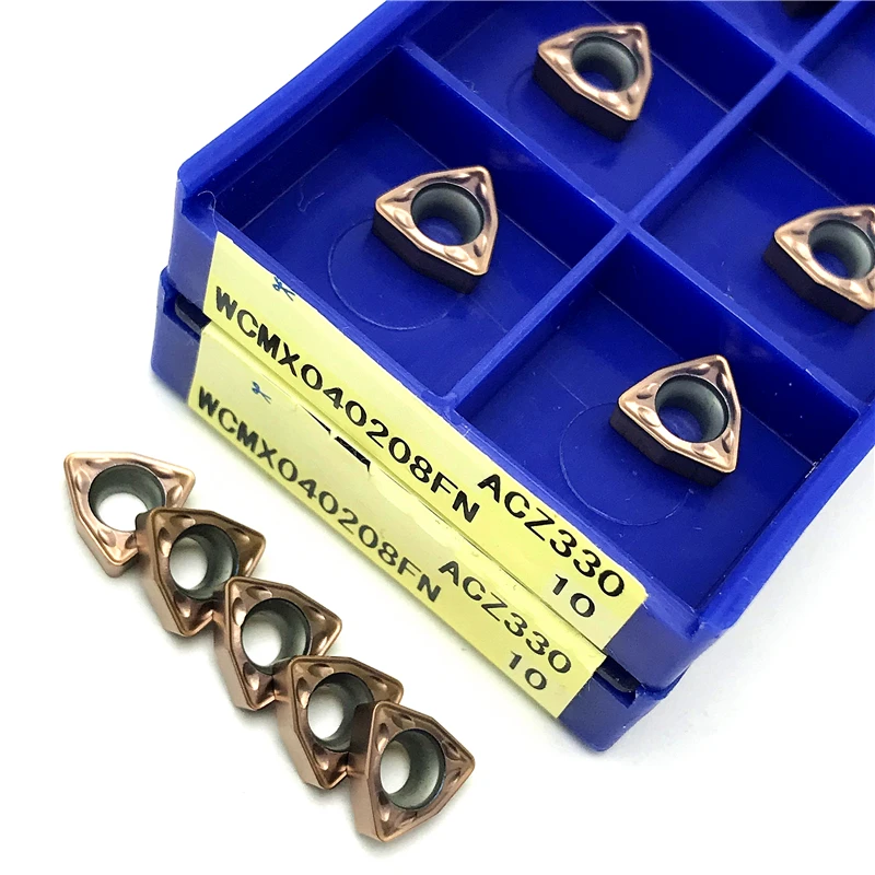 Muslimexwcmx040208 WCMT050308 muslimexplain ACZ330 10 pezzi U inserti in metallo duro per trapano