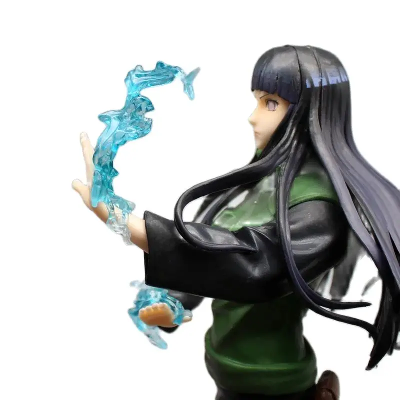 TAKARA TOMY-Hyuga Hinata Animação Figura Boneca, Modelo Anime, Kit De Garagem, Decoração De Ornamentos, 13.5"