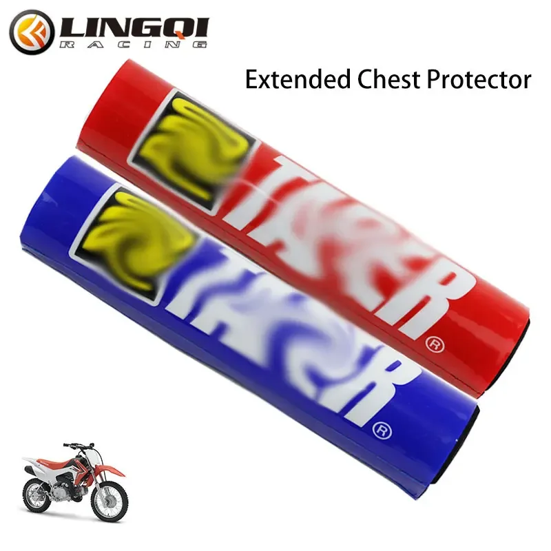 refit Motorcycle Extended Chest Protector Handlebar Crossbar Bar Pad Breast Protector Cotton For Pit Dirt Bike Accessories