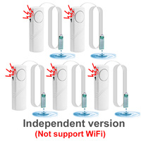 Independent Water Leakage Detector Smart Home Overflow Sensor Kitchen Security Sound Alarm Suitable For Bathroom