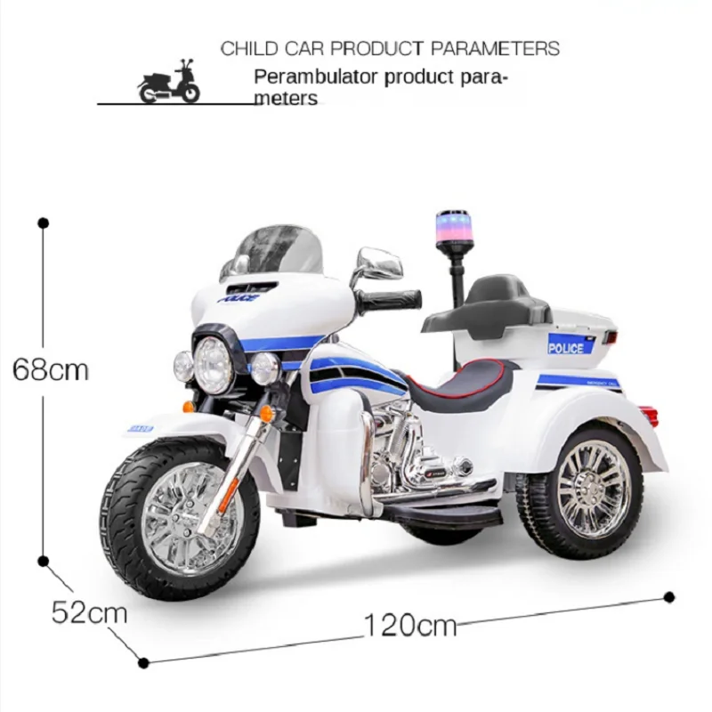 DokiToy-Moto électrique pour enfants, voiture jouet à trois roues aste, peut s'asseoir pour deux personnes, mâle et femelle, bébé et enfants