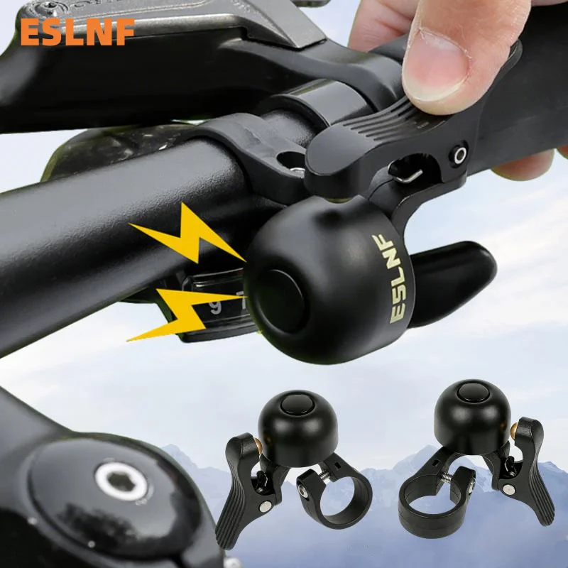 ESLNF Copper Alloy Mini Bike Bell Bicycle Ring Bell Customized Loud Sound Classic Bicycle Accessories Bell