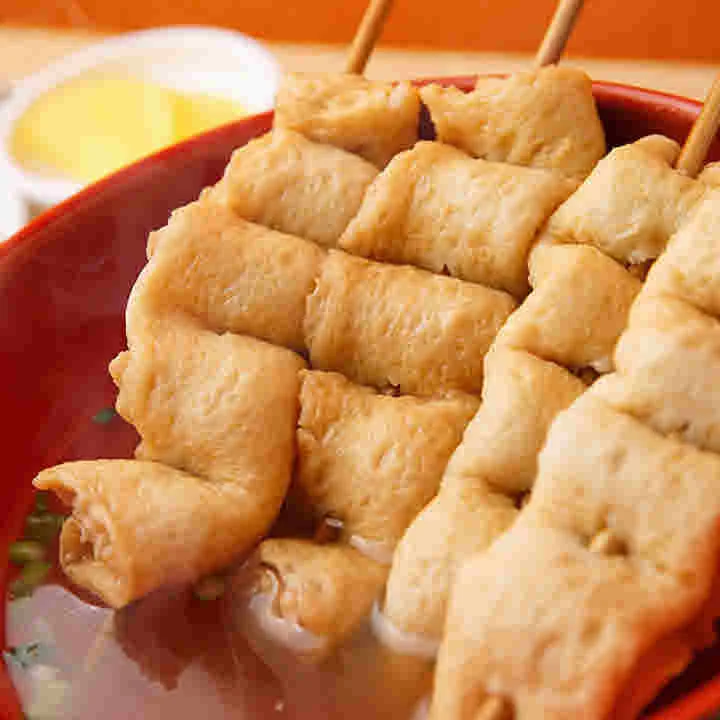 Samsam Han Delicious Busan Fish Cake Skewers (10 350g + 30g Jangguk) 380g/total 2 rods (20 fish cake skewers plus 2 bags of long country)(G)