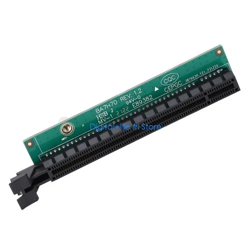 E06D Pieces PCIE Adapter Card for M920X P330 M720q M920Q Tiny5 Series Easy to Install Replacement Expansion Risers Card