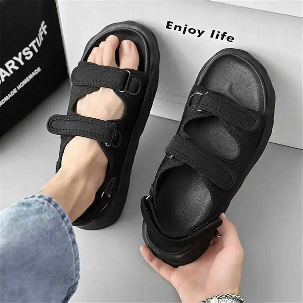 Number 46 Strappy Beach Men Rubber Beach Sandals Shoes Slippers Men Luxury Sneakers Sports Footwear Wholesale To Resell