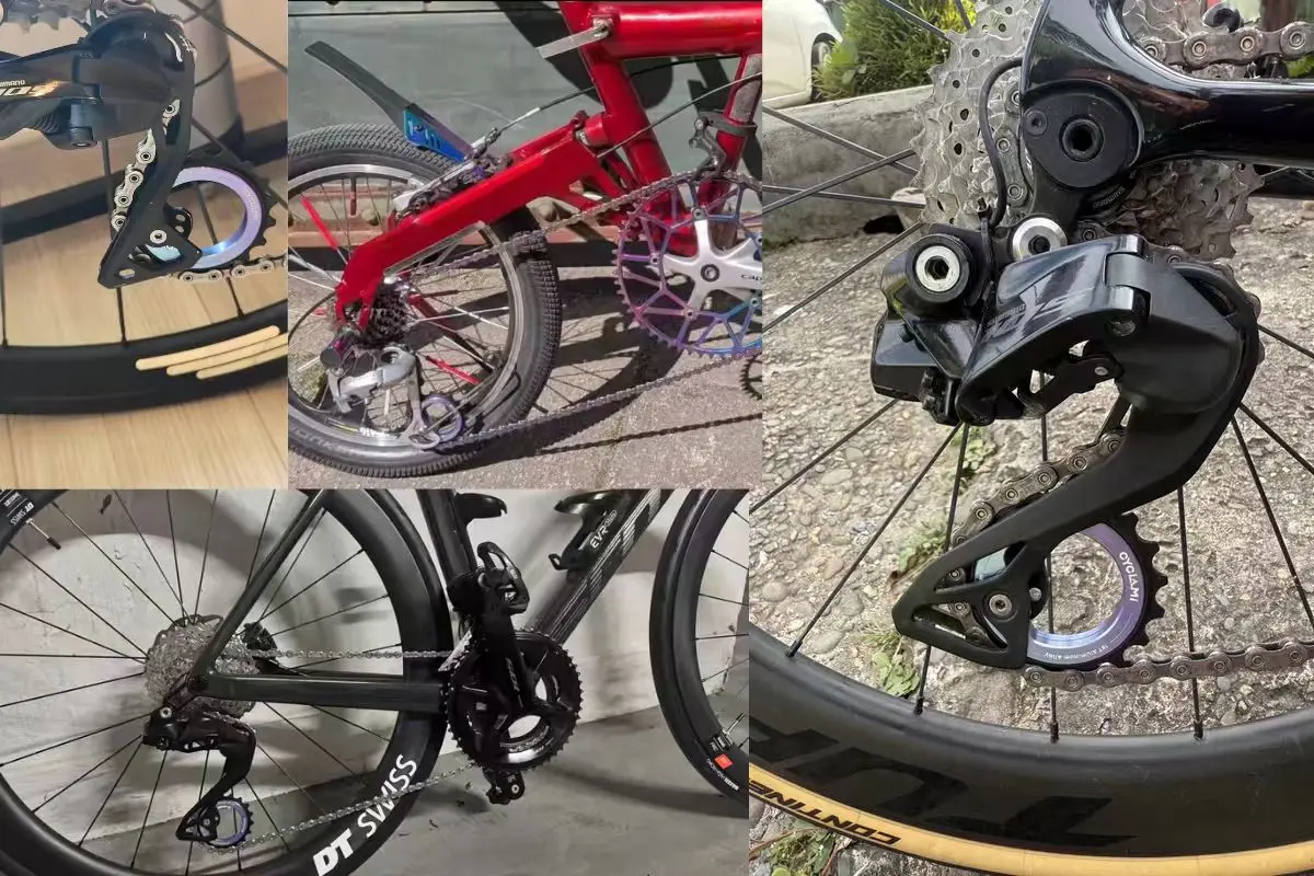 18T Hohlrad, 12-Gang-Keramiklager, hinteres Schaltwerk-Rad für Shimano R9200 R9250 R8100 R7000 Rennrad – Detail 11