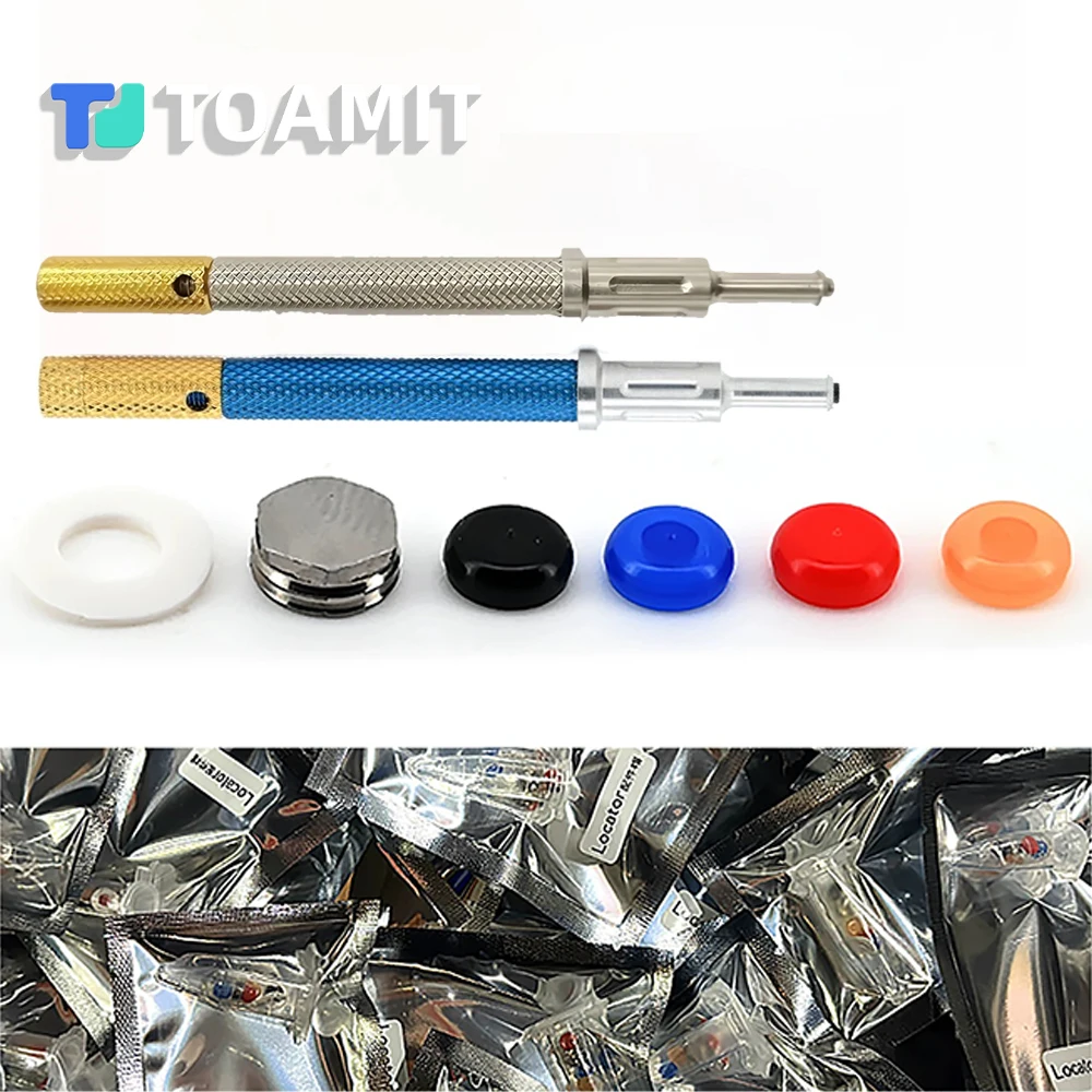 

Locator Attachment Maintenance Kit: Universal Tool for Insertion & Removal of Retention Caps & Abutment Cores on Overdentures