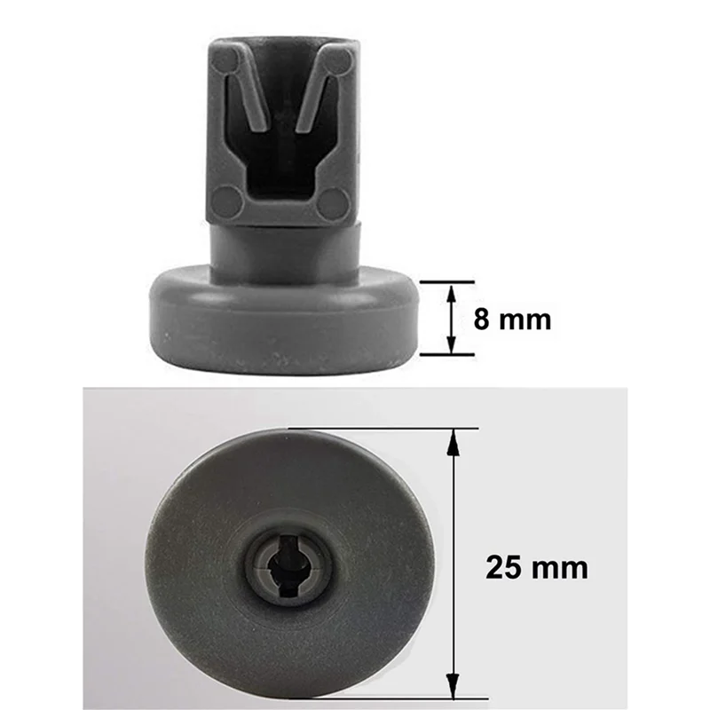 Roda de cesta de máquina de lavar louça, 16 peças para aeg favorit privilég zanussi kits de máquina de lavar louça acessórios a62x