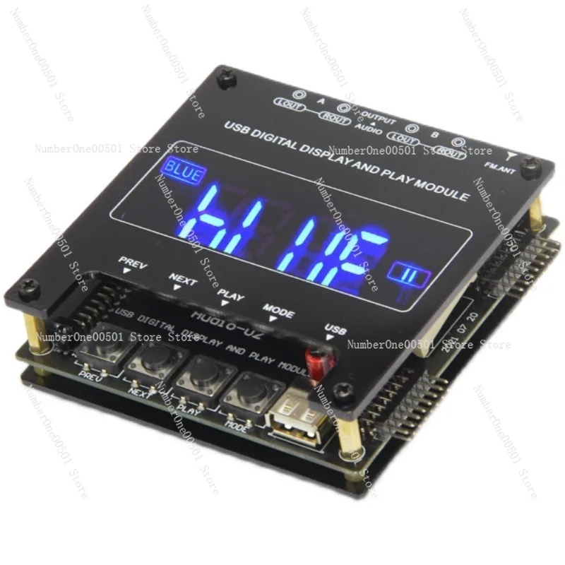 Bluetooth USB Decoder Board for Tube Amplifier Upgrade FM Radio Remote Control Lossless Playback