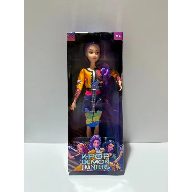 Vendita calda Kpop Demon Hunters Figure di cartoni animati Bambola in vinile Rumi Mira zoey Personaggi affascinanti progettano i migliori regali per i bambini Brithday