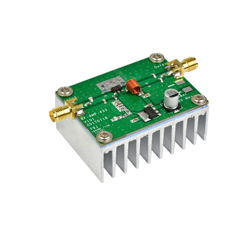 

433MHz 8W Power Amplifier Board RF HF High Frequency Amplifiers Digital Power Amplificador