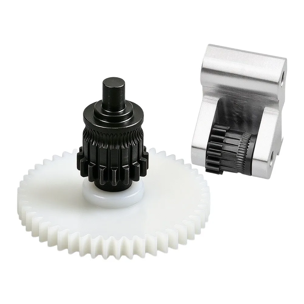 Upgraded Extruder Gear Kit Hardened Steel Filament Feeding Assembly For Flashforge AD5X For 3D Printer Metal Handle Gears