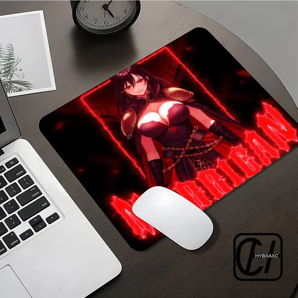 

Anime Kawaii Girls PC Gaming small Mouse Pad Pink Best Friend Computer Office Accessories Large Gamer Non-slip Keyboard HYBXXC