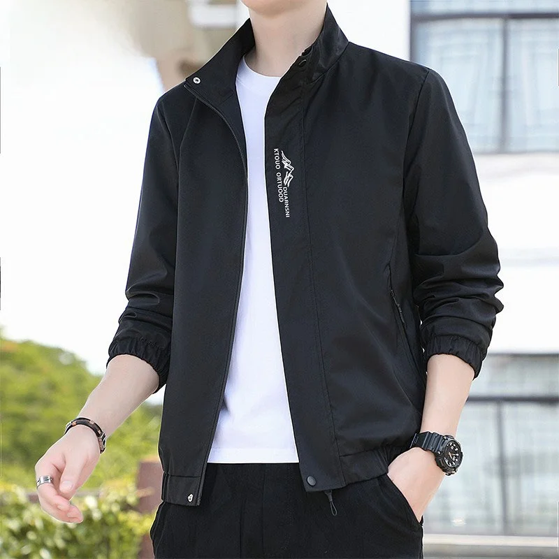 

TUCANO 2025 Autumn Men's Jaet Casual Faion Loose Fit Youthful Sle Inner Fce Polyester Outer ell Zipper Closure Hooded