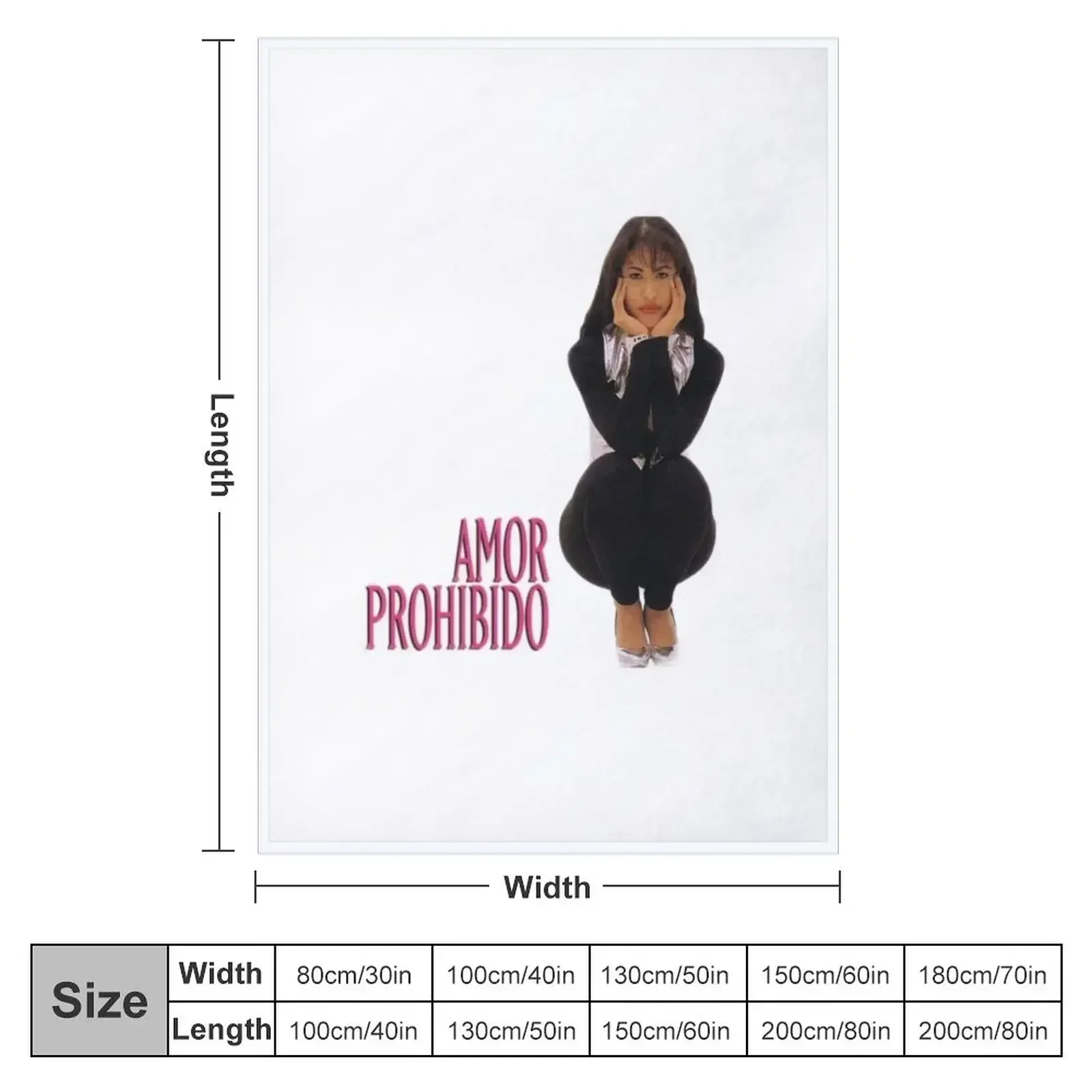 Selena Quintanilla Amor Prohibido Throw Blanket Softest For Baby Luxury St Blankets